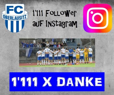 👏 1111 Followers auf Instagram - Wir sind BlauWeiß! (Bild vergr&ouml;&szlig;ern)