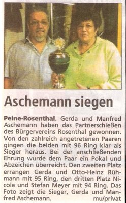 Partnerschießen 2009 (Bild vergrößern)