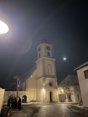 Ellaberger Lachamädla - Narrenmesse und Narrenbaumstellen (Bild vergrößern)