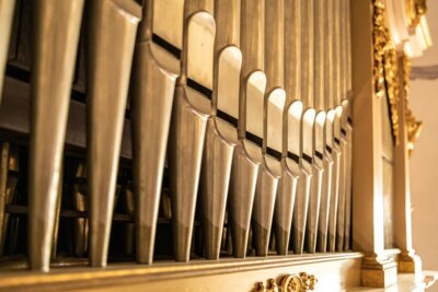 Silbermann Orgel Schloß Burgk | Foto Dominik Ketz Regionalverbund Thüringer Wald e. V.