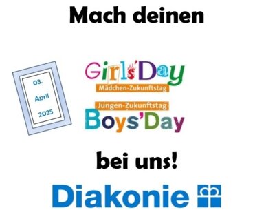 • Girls´ and Boys´ Day - Zukunftstag - 03. April 2025
