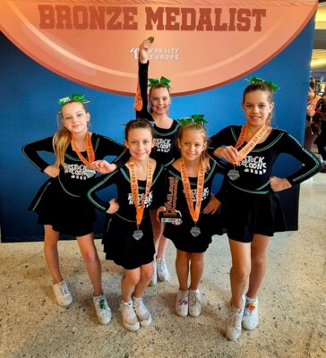 Bronze-Medalist und vieles mehr bei den German All Level Nord Cheerleading Championships