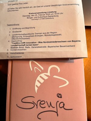 Kreisversammlung vom Bauernverband Nordostniedersachsen e.V. (Bild vergrößern)