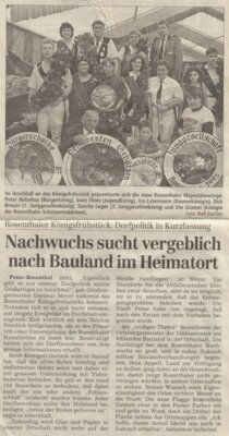 Bericht vom Königsfrühstück (Bild vergrößern)