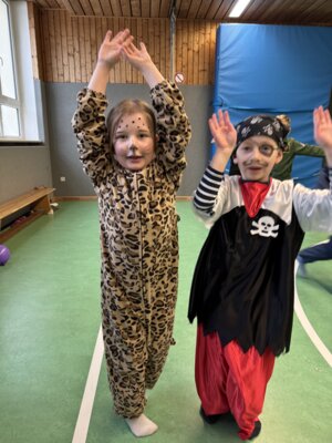 Helau beim Schulfasching!