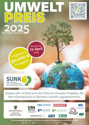 Meldung: Umweltpreis Sachsen-Anhalt 2025 "Für den Klimaschutz"
