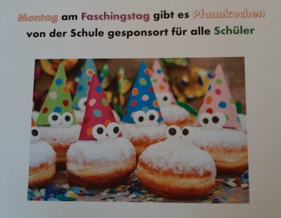 Lecker Fasching an der Grundschule Jarmen!