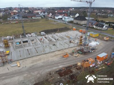 Foto zur Meldung: 3. Bautagebucheintrag zum Neubau der Wache