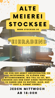 Meldung: Feierabendbier in der Alten Meierei