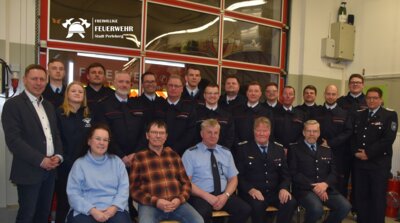 Foto zur Meldung: Rückblick auf das Jahr 2024 bei der Düpower Ortsfeuerwehr