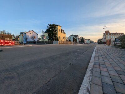 Foto zur Meldung: Kreuzung Großsteinberger Straße / Klingaer Straße / Nordstraße wieder geöffnet