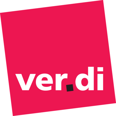 Logo der Gewerkschaft ver.di