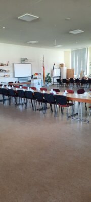 Foto zur Meldung: Feuerwehr unterstützt Vortragsveranstaltung der Landsenioren