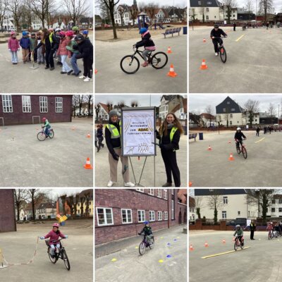 Foto zur Meldung: ADAC Radfahrtraining Foto zur Meldung: ADAC Radfahrtraining