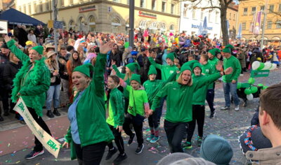 DJK beim Schweinfurter Faschingsumzug
