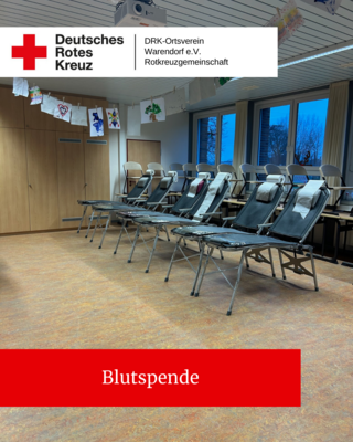 Meldung: Mithilfe beim Blutspendeteam des DRK Ortsverein Warendorf e.V.