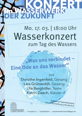 Foto zur Meldung: Konzert im Wasserwerk der Zukunft