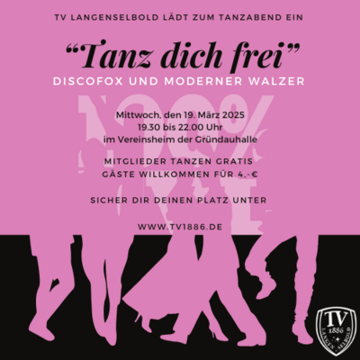 Freier Tanzabend beim TVL! (Bild vergrößern)