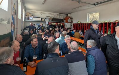 Foto zur Meldung: Traditioneller Weißwurstfrühschoppen der Feuerwehr Tresdorf am Faschingsdienstag