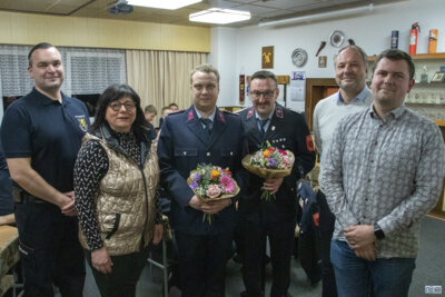Beerheide Feuerwehr mit neuer (alter) Wehrleitung (Bild vergrößern)