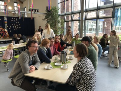Foto zur Meldung: Eltern-Café der OGS