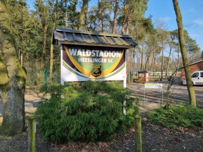 Im Heeslinger Waldstadion gab es für uns leider nichts zu holen. (Bild vergrößern)