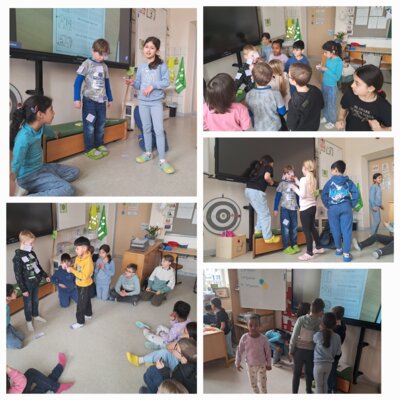 Foto zur Meldung: Neues aus den Klassen 4c und 2b Foto zur Meldung: Neues aus den Klassen 4c und 2b