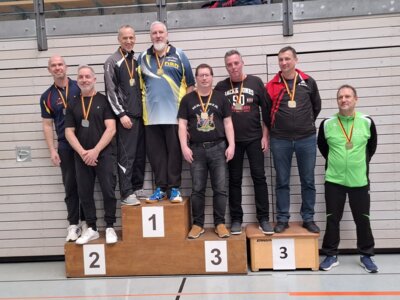 Jens Nitzsche gewinnt Bronze Medaille im Doppel bei den Mitteldeutschen Meisterschaften