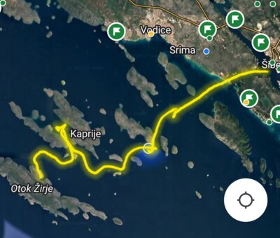 Jadrolina Fähre von Šibenik zur Insel Žirje