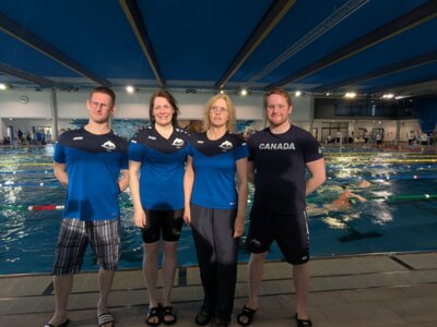Heißer Wettkampf im kalten Wasser: DJK Masters auf Titelkurs (Bild vergrößern)