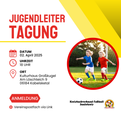 Einladung zur Jugendleitertagung