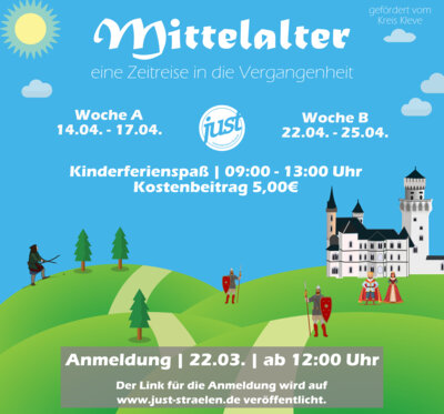 Kinderferienspaß Ostern 2025: Eine Zeitreise ins Mittelalter