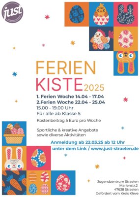Meldung: Ferienkiste Osterferien 2025