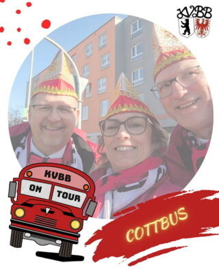 Zug der fröhlichen Leute in Cottbus (Bild vergrößern)