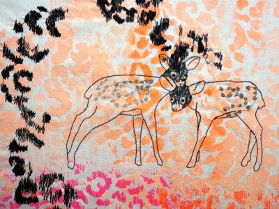Detail aus dem Werk „RIOT“ von Kathrin Jahnes. Quelle: Museumsfabrik (Bild vergrößern)