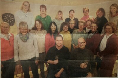 Zahlreiche Sportabzeichen bei der Damengymnastikgruppe "Flotte Motten" (Bild vergrößern)