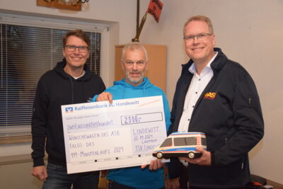 Meldung: Lauftreff mit großer Spende