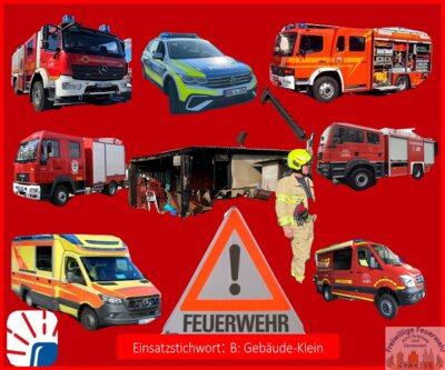 Einsatzbericht vom Schuppenbrand in Dannenwalde