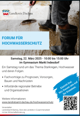 Flyer Hochwasserschutz Landratsamt