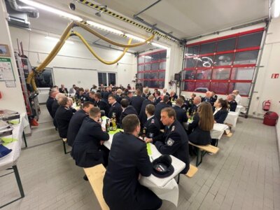 Jahreshauptversammlung der FFW Schneeberg (Bild vergrößern)