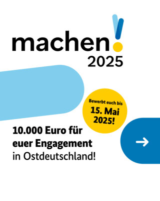 Foto zu Meldung: Engagement-Wettbewerb „machen!2025“