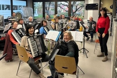 HVG Freizeitorchester Probetag für "Musik ist Trumpf" (Bild vergr&ouml;&szlig;ern)
