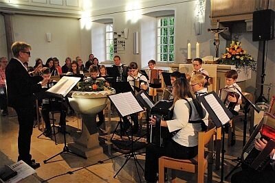 Akkordeonjugend präsentierte sich mit einem eigenem Konzert (Bild vergr&ouml;&szlig;ern)