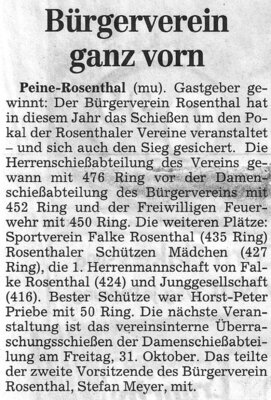 Pokal der Rosenthaler Vereine 2008 (Bild vergrößern)