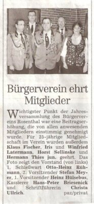 Mitgliederversammlung 2007 (Bild vergrößern)