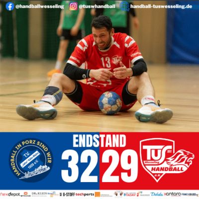 Meldung: TV Jahn Köln-Wahn : 1.Männer - 32:29 [Spielbericht]