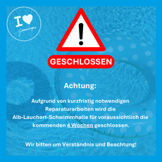 Achtung: Schließung Alb-Lauchert-Schwimmhalle! (Bild vergr&ouml;&szlig;ern)
