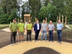 Spielplatz Kohlhalde III - großer Dank geht an die Firma RAWOTEC GmbH aus Gammertingen! (Bild vergr&ouml;&szlig;ern)