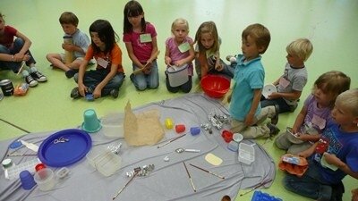 Kinderferienprogramm - "In unserer Küche steckt Musik" (Bild vergr&ouml;&szlig;ern)