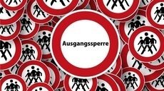 Ausgangssperre und weitere Einschränkungen (Bild vergr&ouml;&szlig;ern)